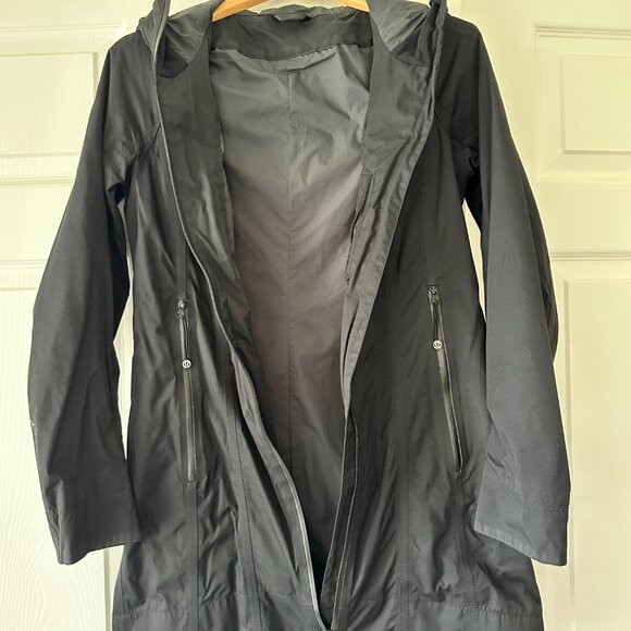 Lululemon Right As Rain Jacket – Black, Size 6 - Picture 6 of 7